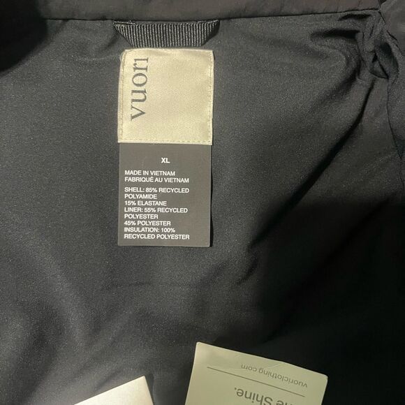 NWT Vuori Chilled Out Full zip Washed black jacket size XL - Picture 11 of 11